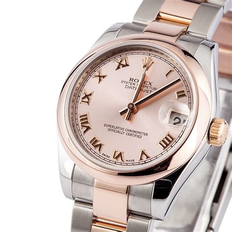 rolex ladies watch rose gold